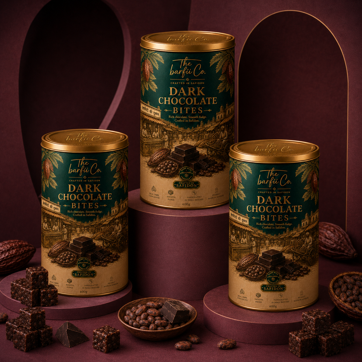Dark Chocolate Bites