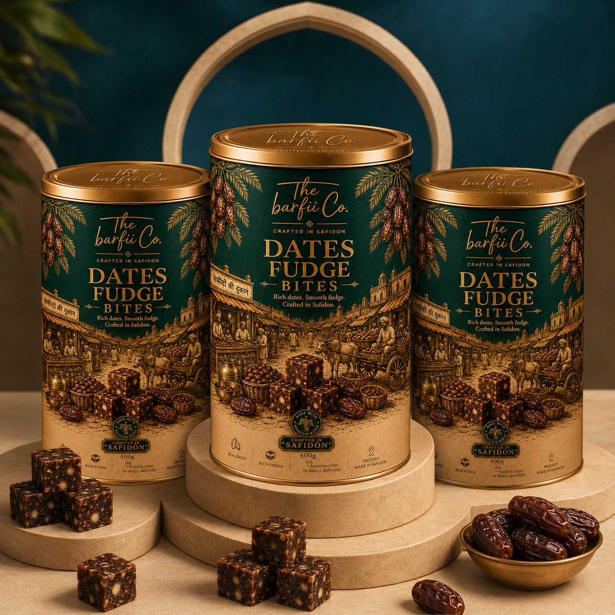 Dates Fudge Bites