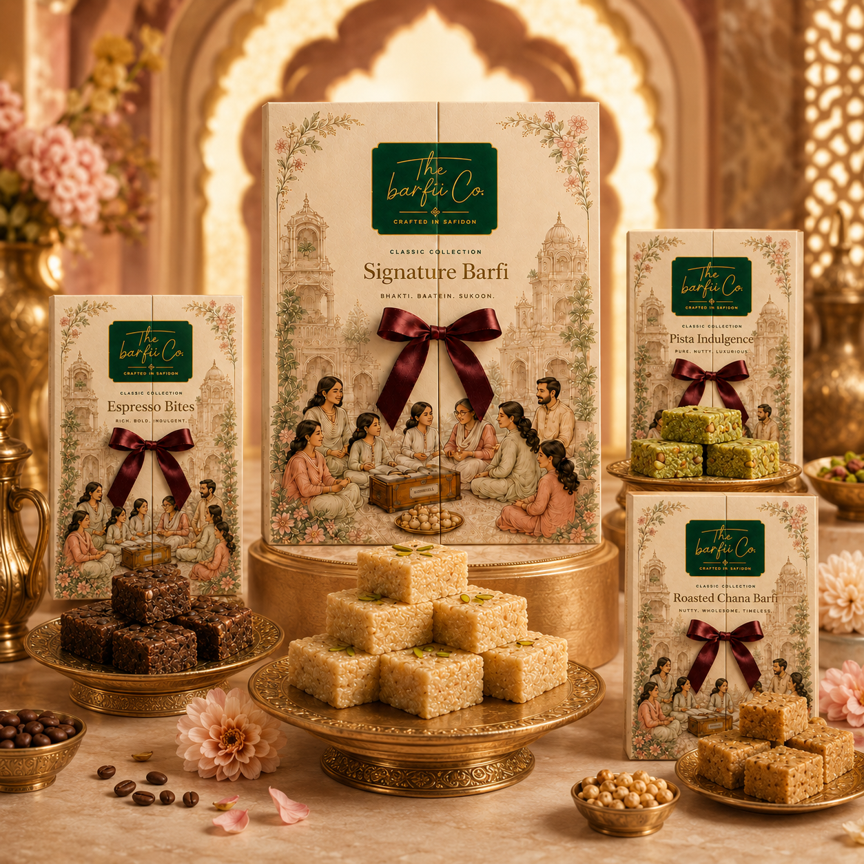 Timeless Indian mithai, slow-cooked and hand-cut in small batches. Rich, simple, and rooted in tradition.