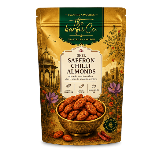 Saffron Chilli Almonds