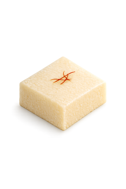Saffron Infused Kaju Katli
