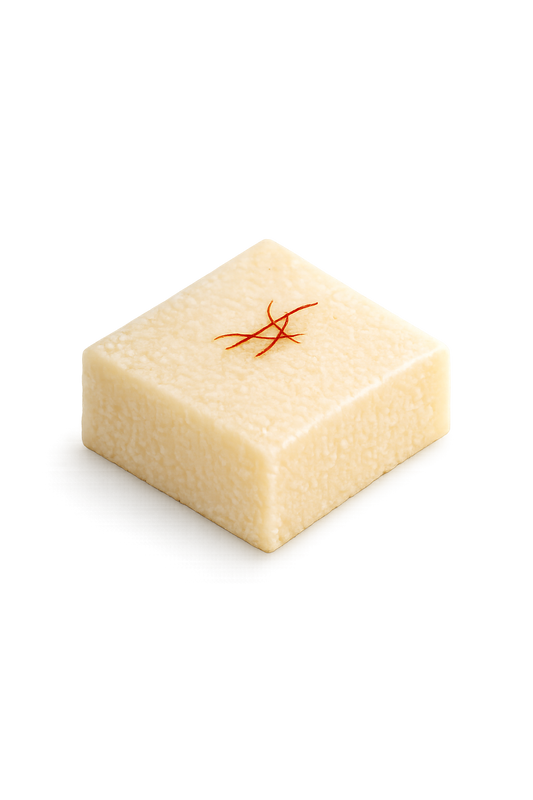 Saffron Infused Kaju Katli