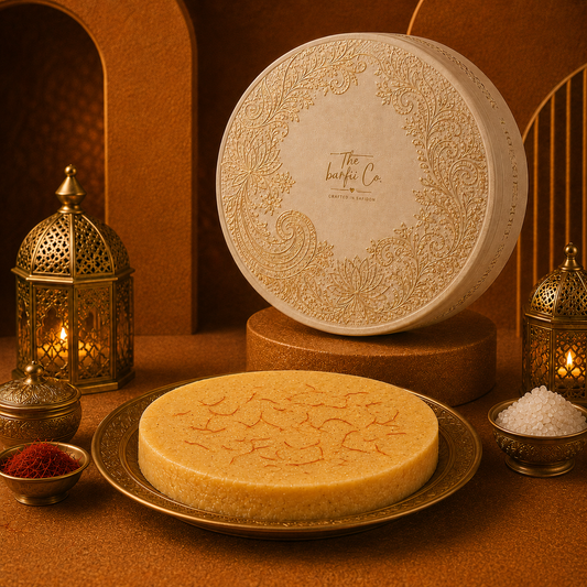 Saffron Milk Fudge