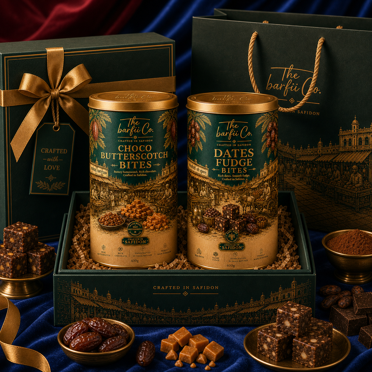 Chocolate Caramel Duo Gift Box