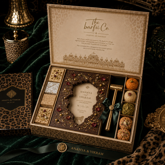 The Barfii Co. Wedding Reveal Box