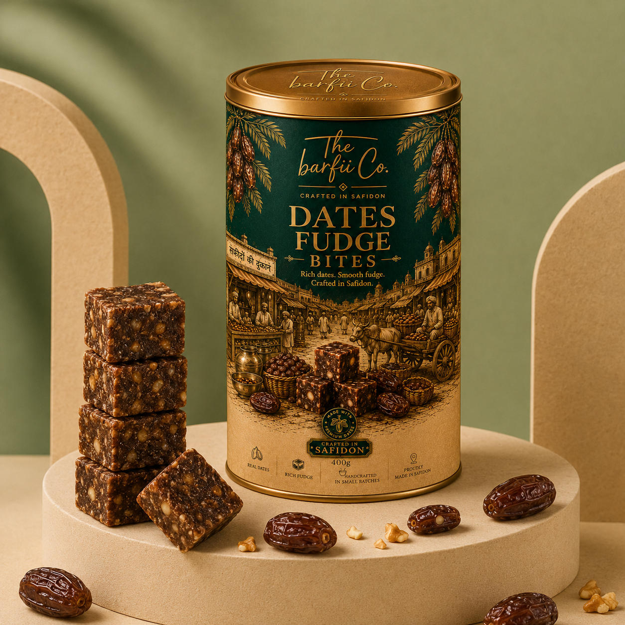 Dates Fudge Bites