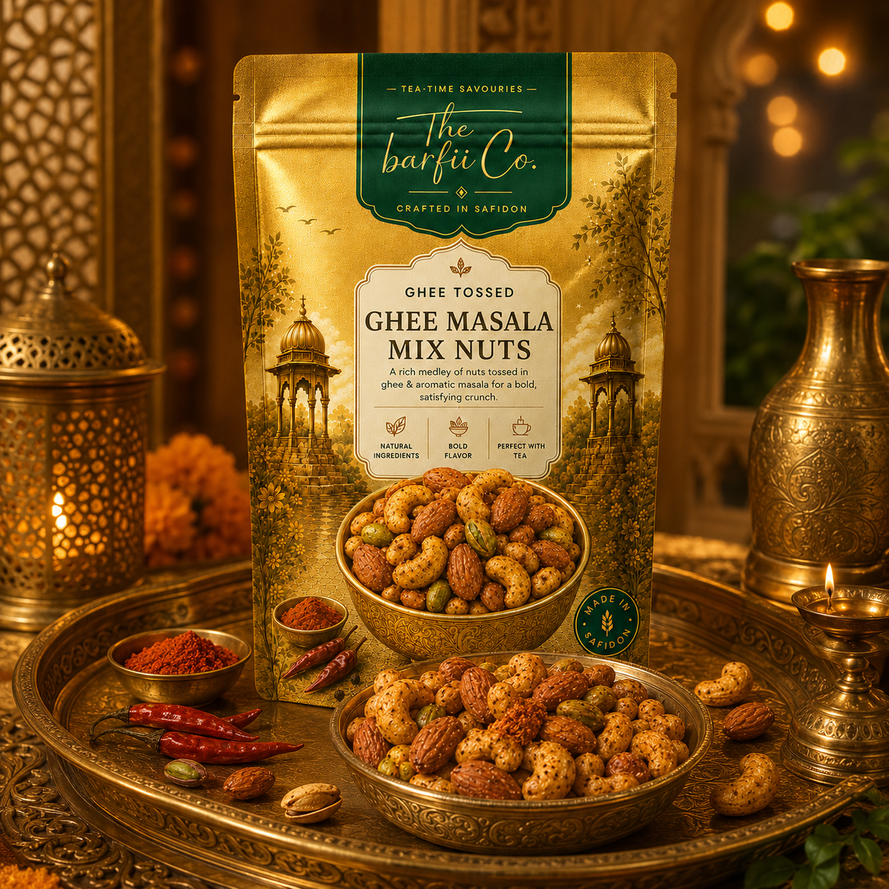 Ghee Masala Mix Nuts