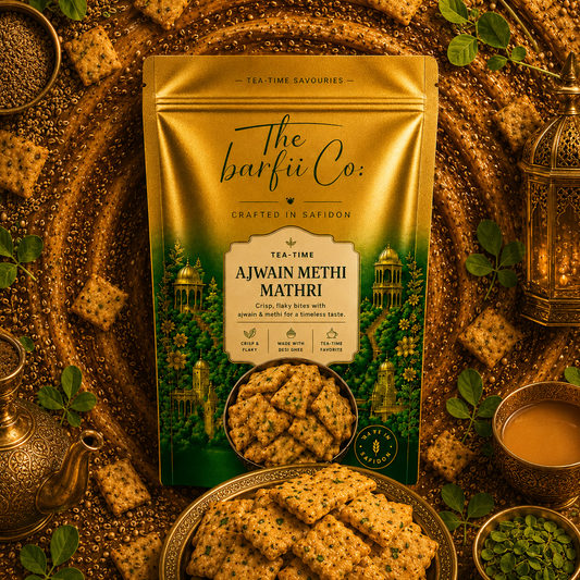Ajwain Methi Mathri