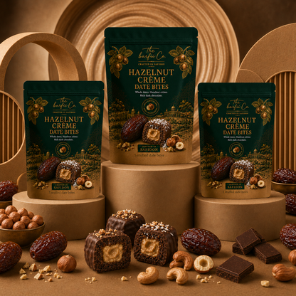 Hazelnut Crème Date Bites
