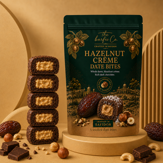 Hazelnut Crème Date Bites