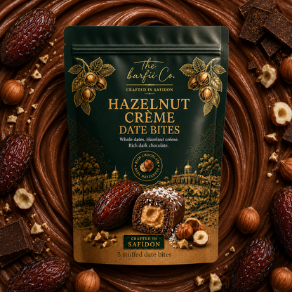 Hazelnut Crème Date Bites