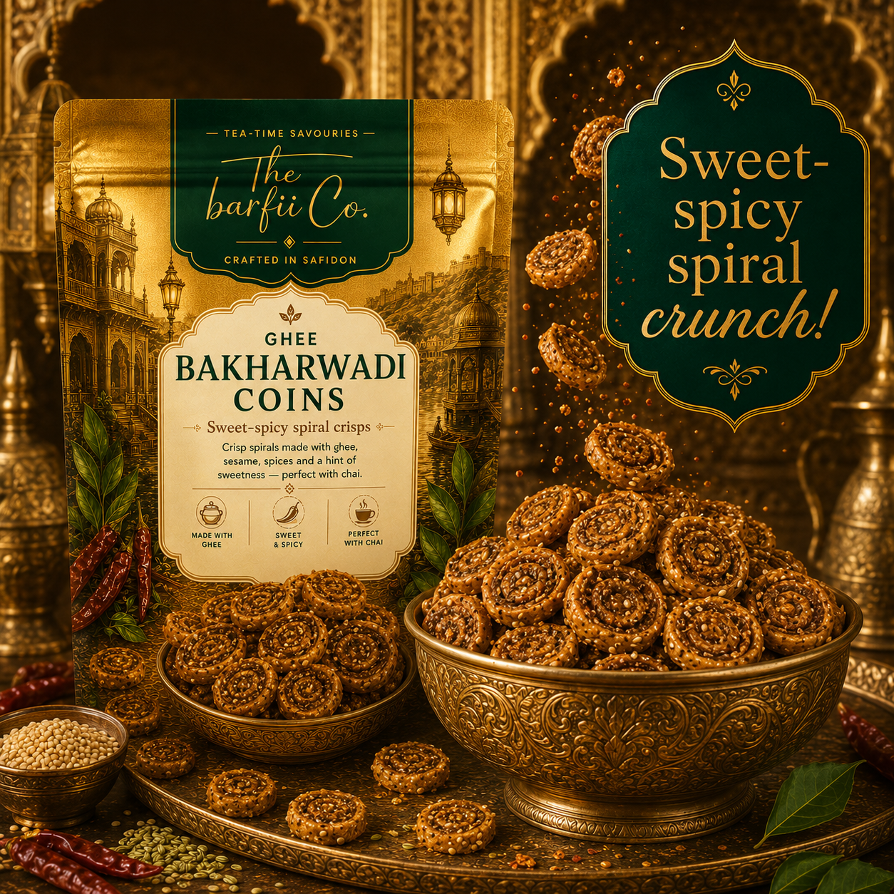 Ghee Bakharwadi Coins