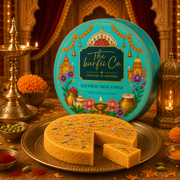 Saffron Milk Fudge