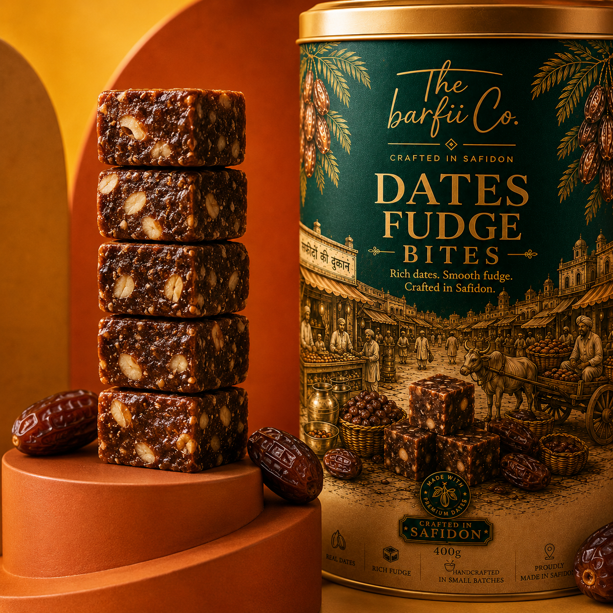 Dates Fudge Bites