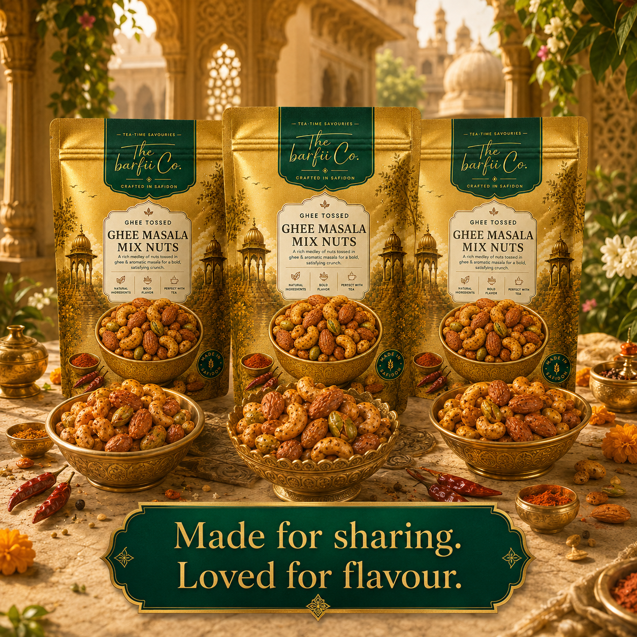 Ghee Masala Mix Nuts